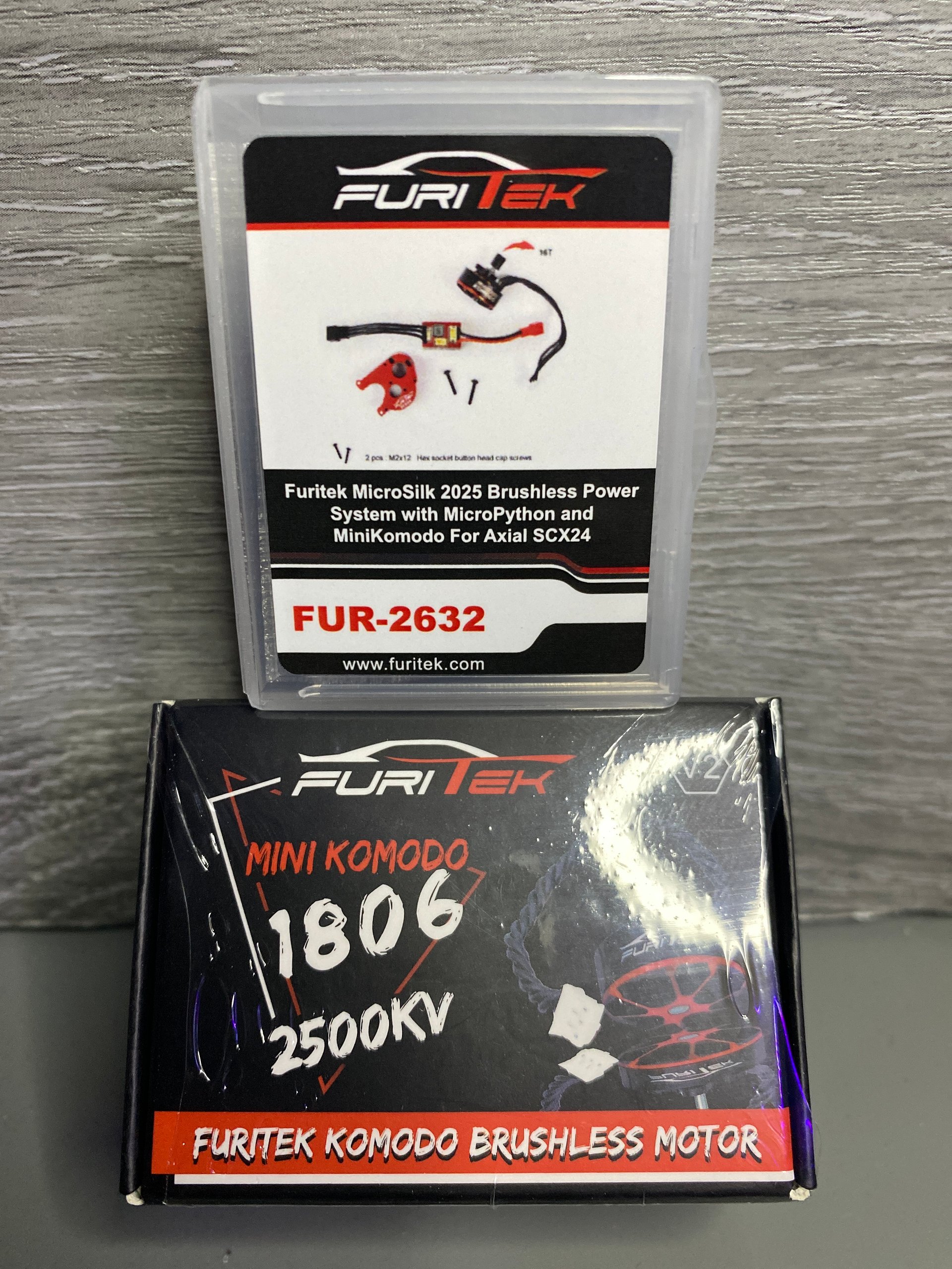 FURITEK MINI KOMODO 1806-2500KV BRUSHLESS MOTOR AND MOUNT product image (1)