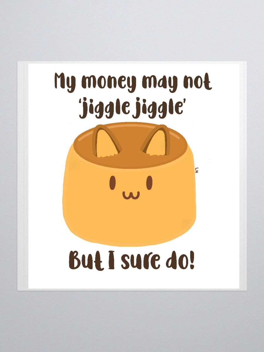Jiggle Jiggle Sticker product image (1)