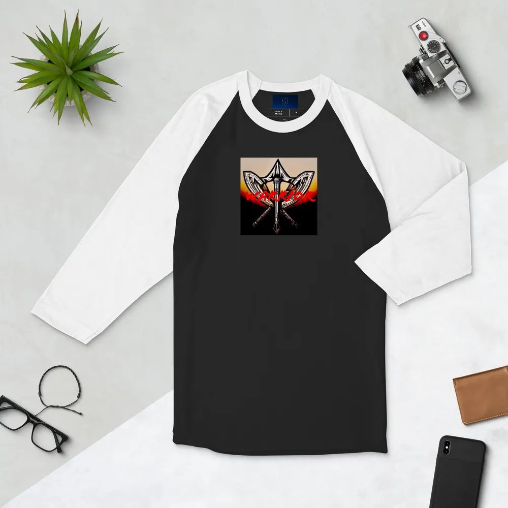 Warrior's Battle Machetes Raglan Tee product image (15)