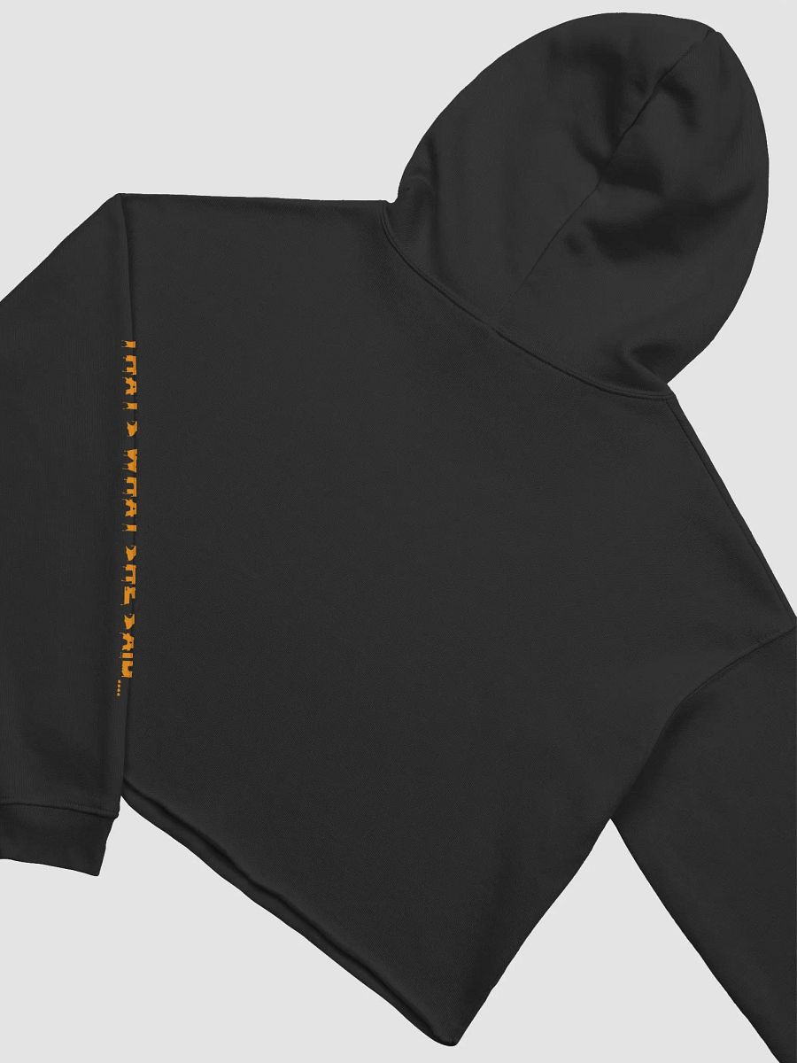 Bella+Canvas Fleece Crop Hoodie with 