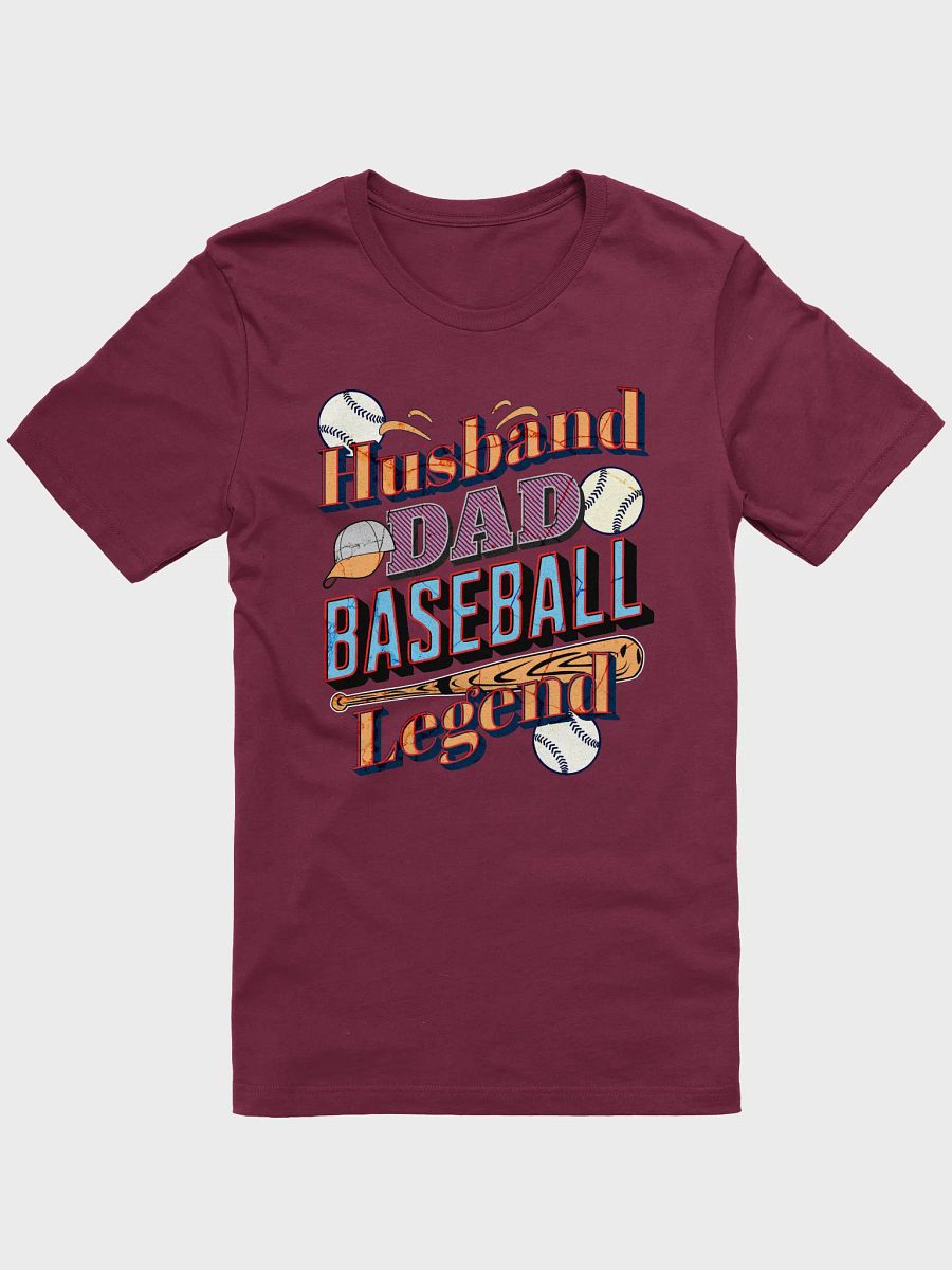 Husband Dad Baseball Legend Sporty T-Shirt product image (4)