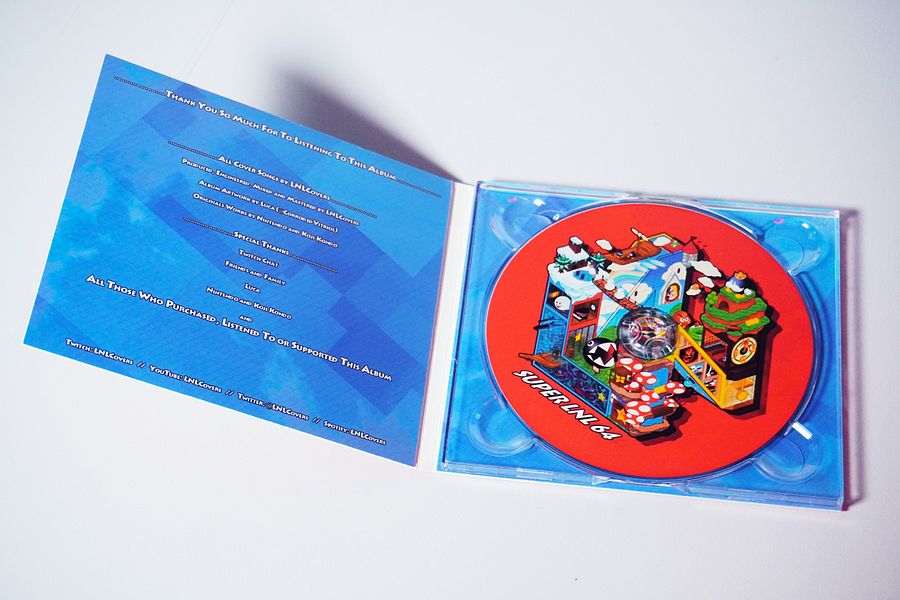 Super LNL 64 - A Super Mario 64 Cover Album product image (3)