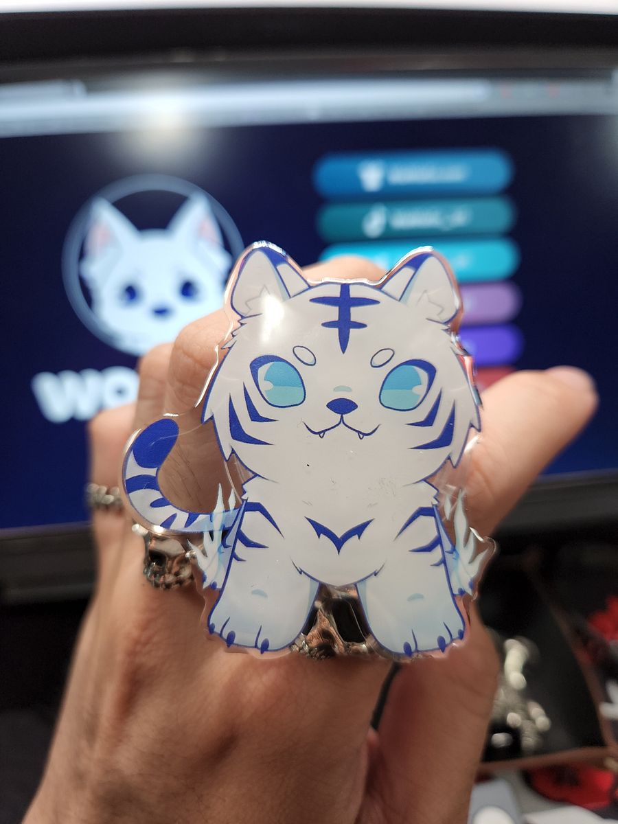WoWoKo - Guardian Beast White Tiger - Phone Grip product image (1)