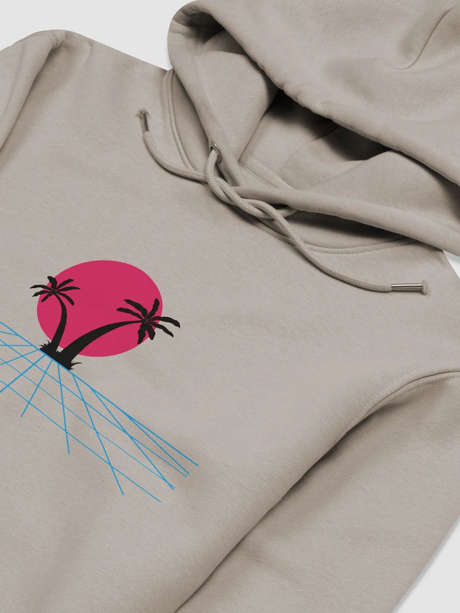 Retro-Futuristic Synthwave Eco Hoodie product image (3)