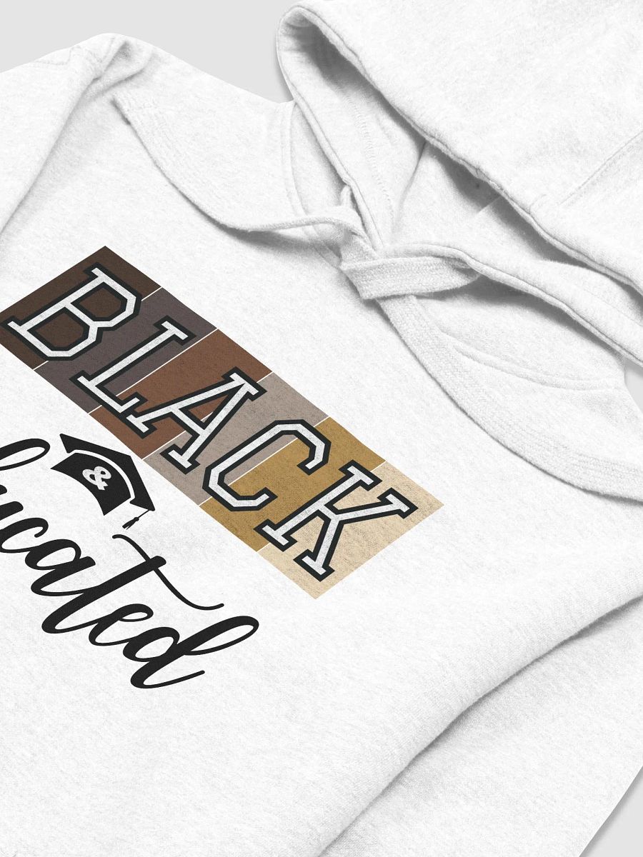 Black & Educated Design Classic Pullover Hoodie product image (3)