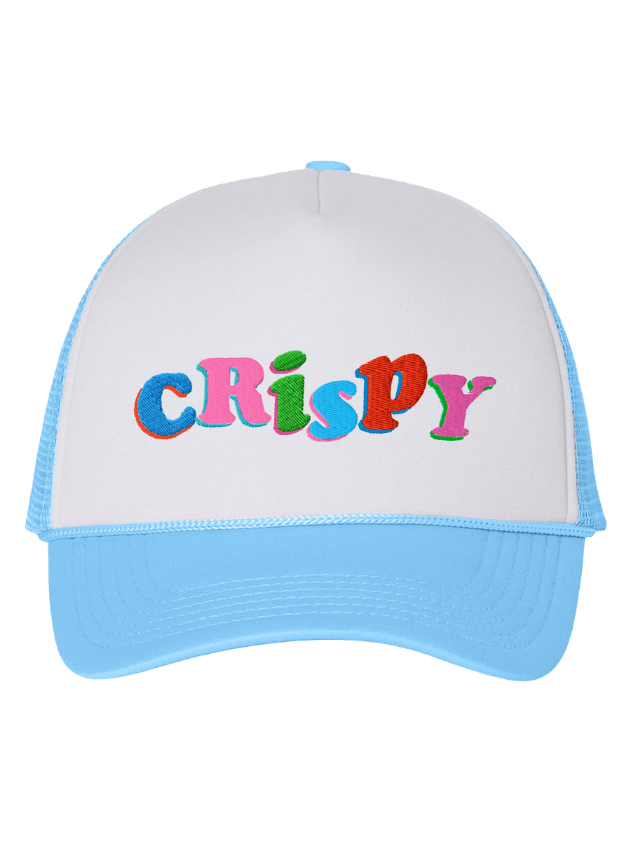Two Tone Hat - White / Baby Blue product image (1)