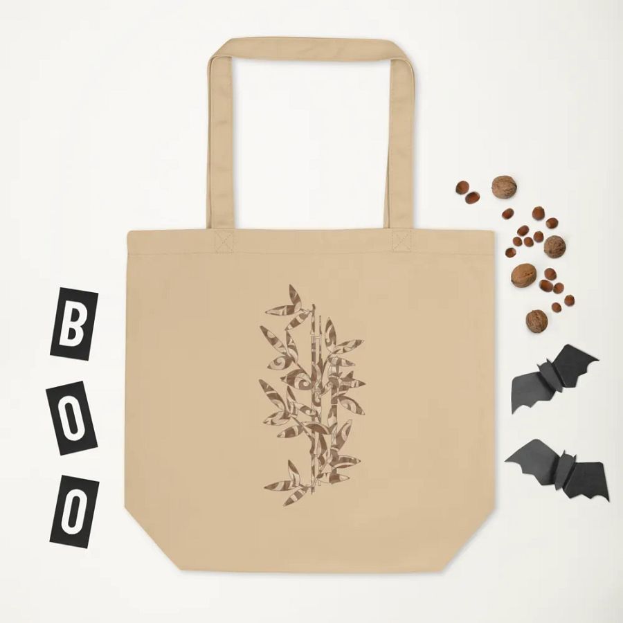 Calico Bamboo Eco Friendly Tote Bag product image (5)