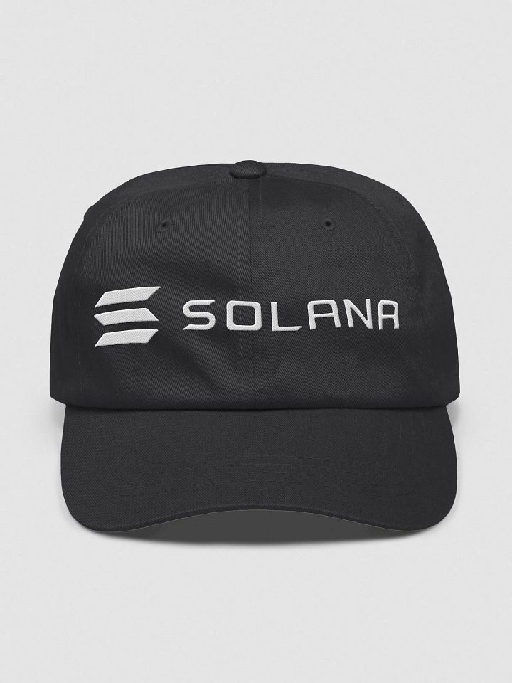 Solana Logo Classic Embroidered Dad Hat product image (2)
