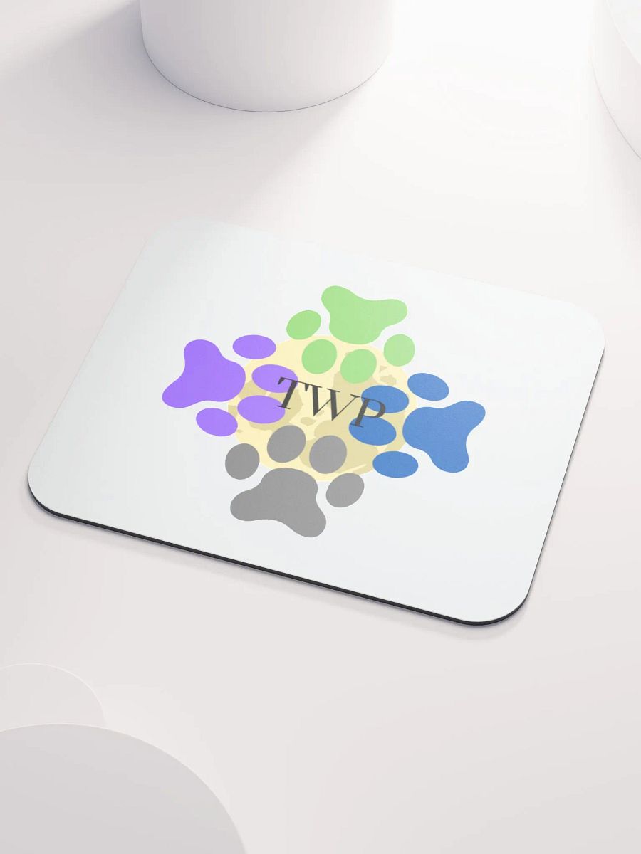 The Wolf Pack Paw Logo Mousepad product image (3)