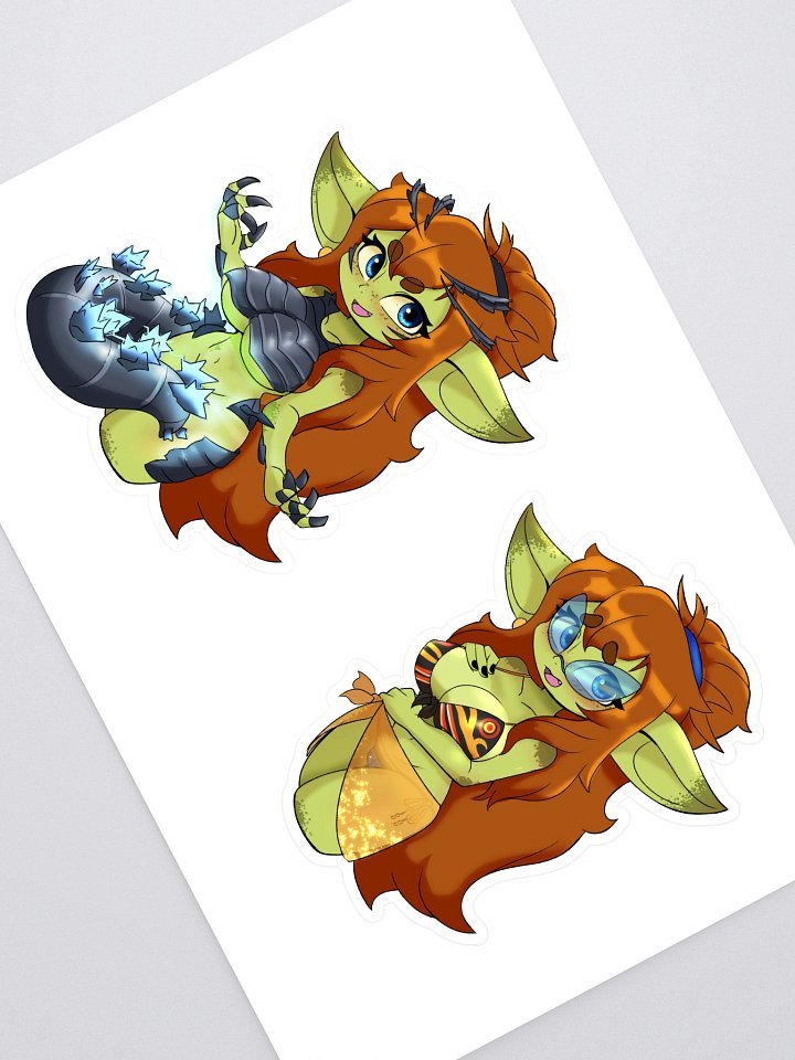 Kaiju swimsuit stickers!!! product image (1)