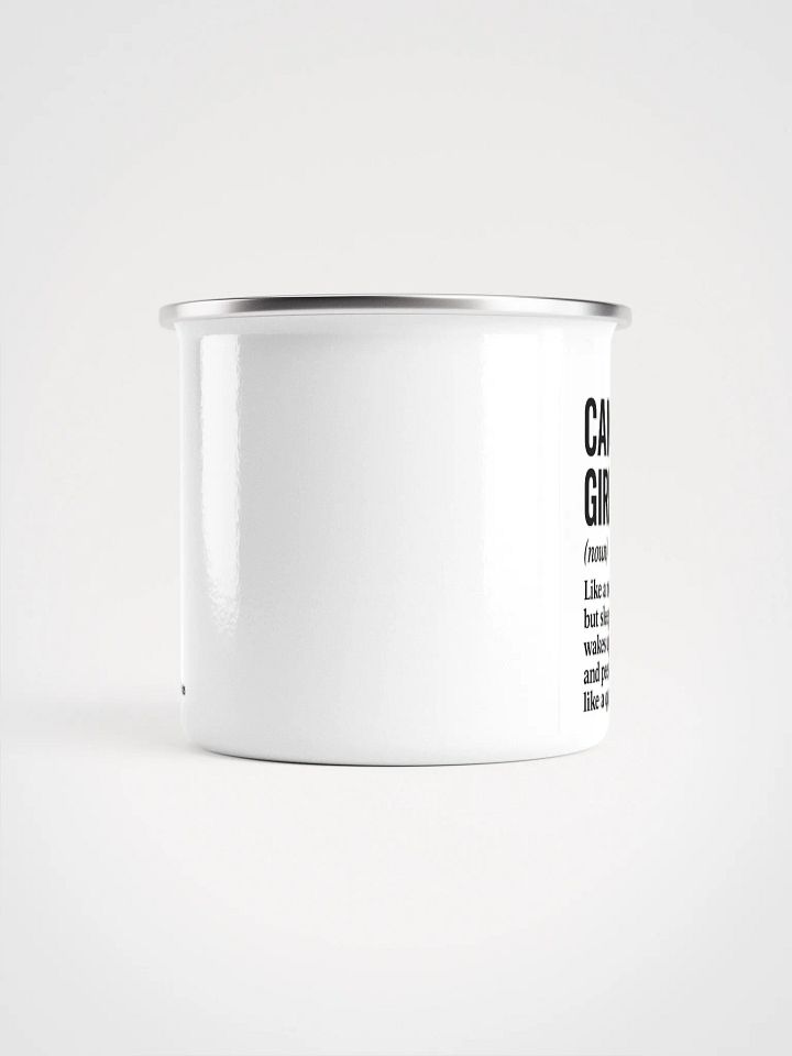 Campervan Girl - Enamel mug product image (2)
