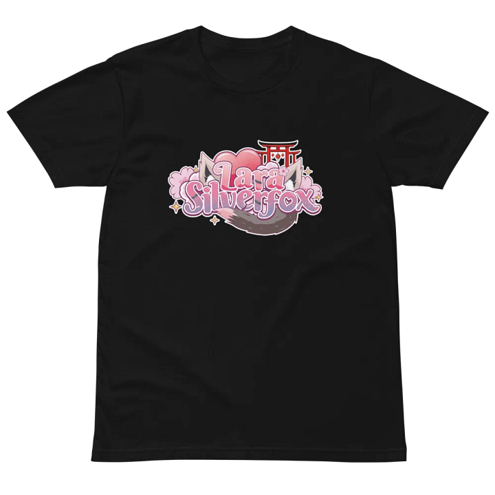 Lara Silverfox VTuber - Large Logo AS Colour Premium T-shirt product image (2)