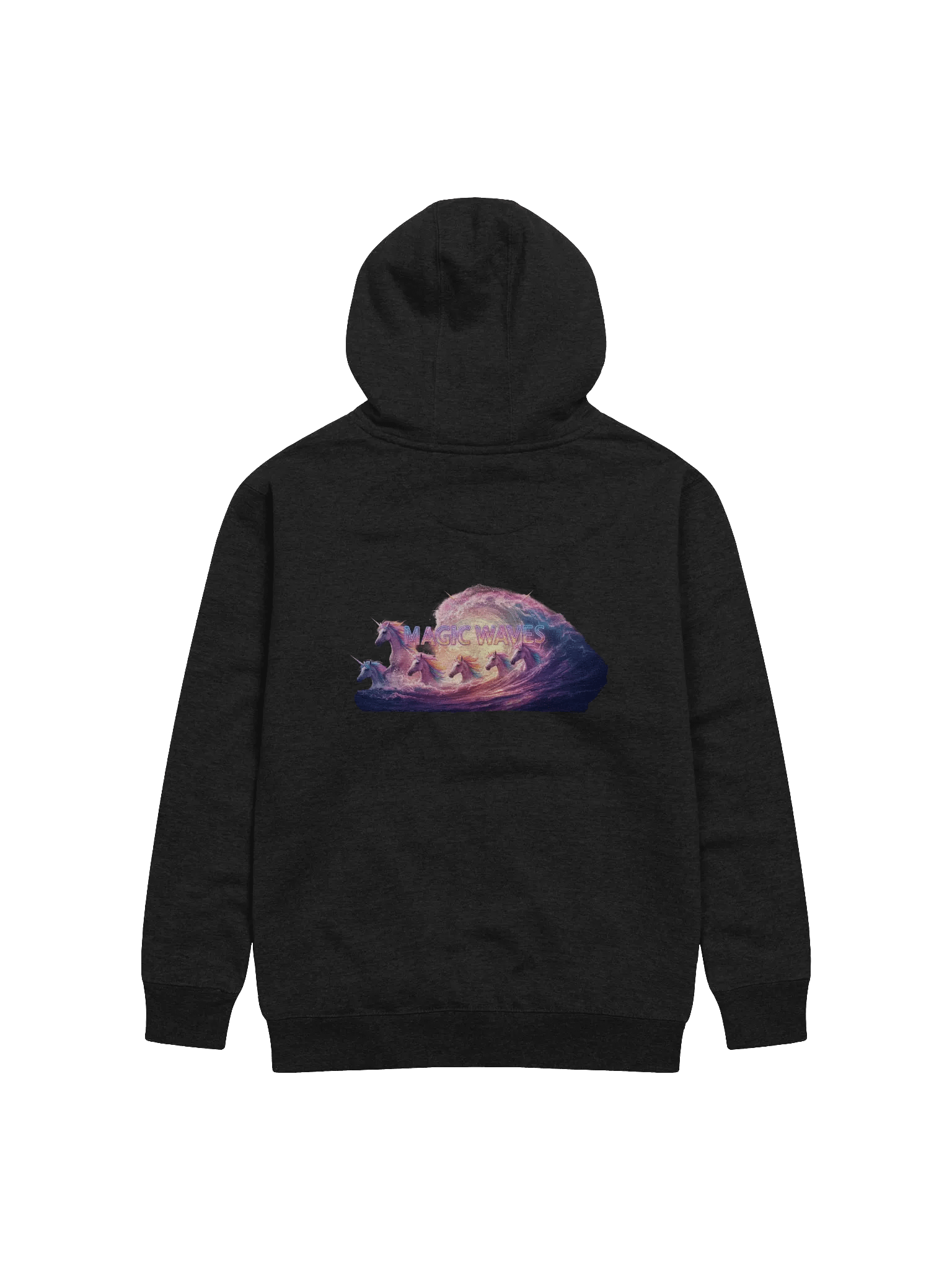Vibrant Unicorn Hues Fantasy Hoodie product image (2)