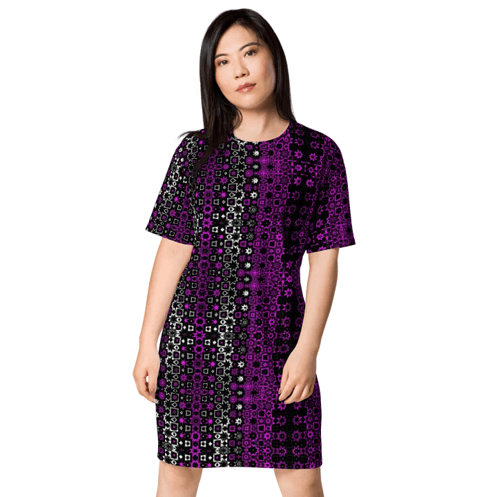 That Star Pattern Ladies T Shirt Dress product image (1)