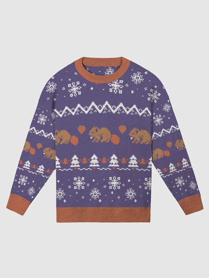 Purple TaintedTali Ugly Christmas Sweater (Knitted) product image (1)