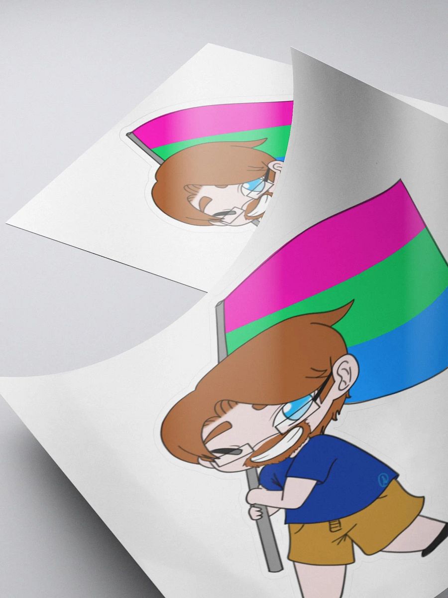 Shemp Polysexual Sticker! product image (4)