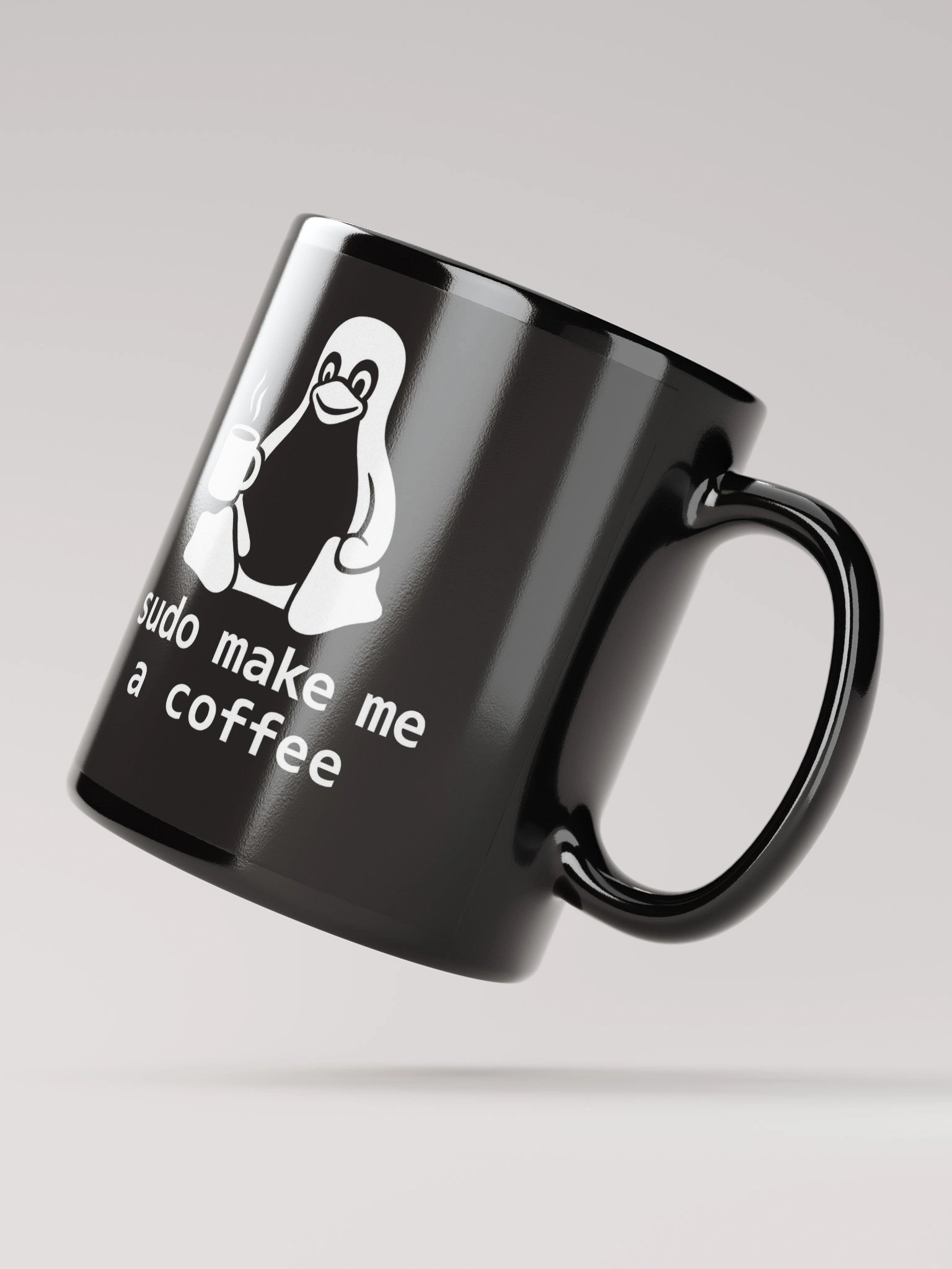 Black Mug - sudo make me a coffee product image (2)