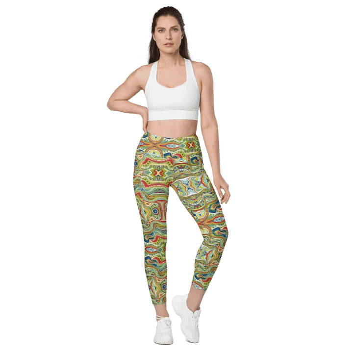 MALICIOUS FACES - LEGGINGS (WITH POCKETS!) product image (2)