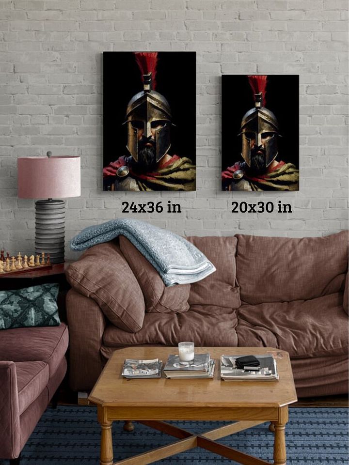 Spartan Warrior Matte Paper Poster product image (2)