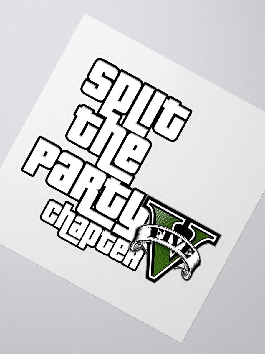 Big Borrowed Vehicle Chapter 5 - Kiss Cut Parody Logo product image (2)
