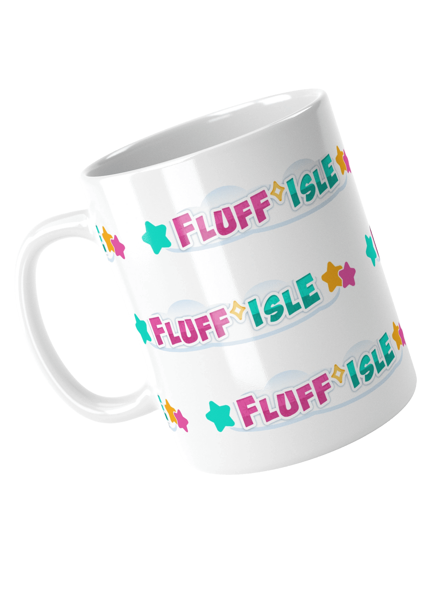 Fluff'isle multi logo Mug product image (4)