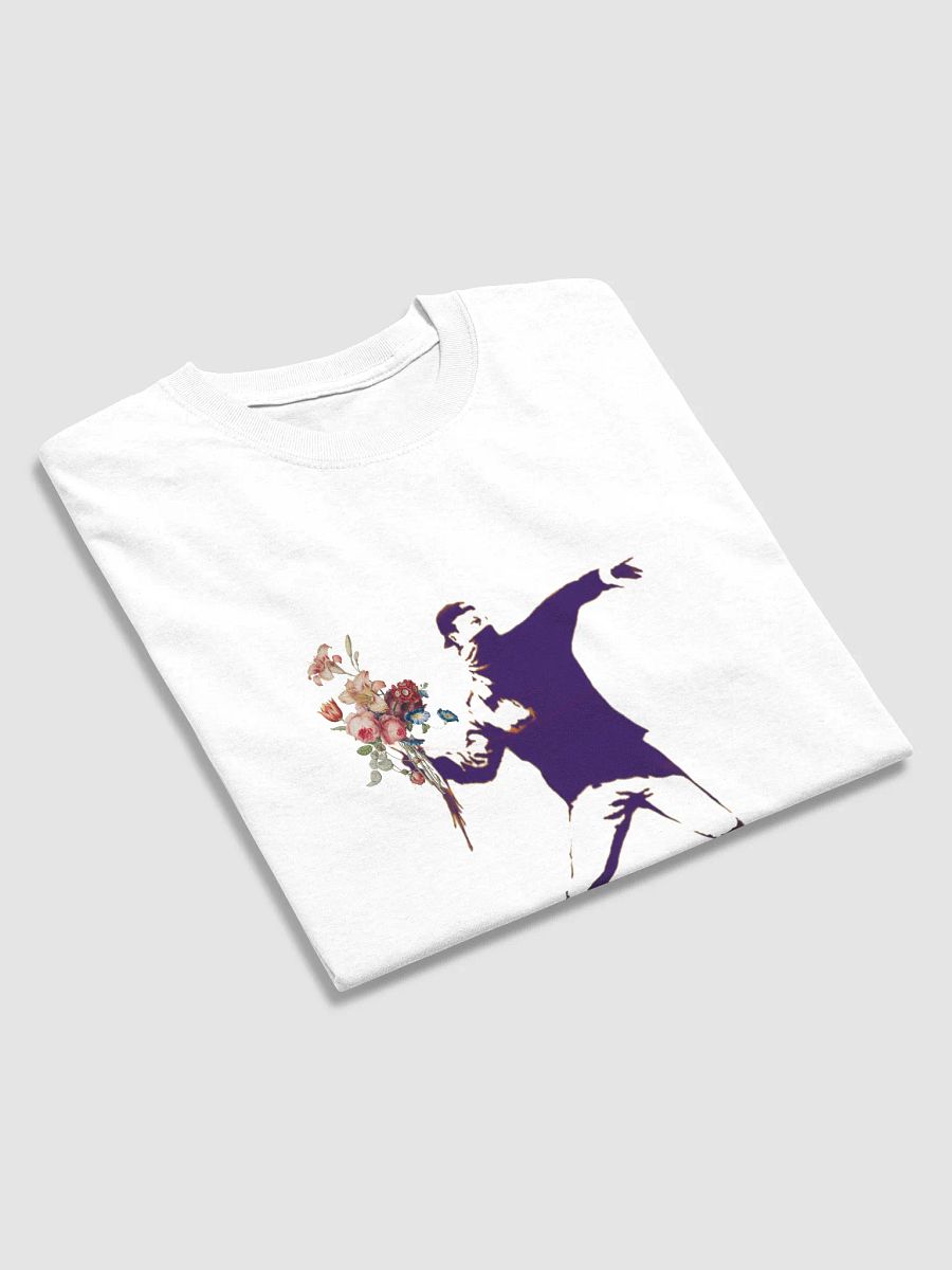 Women's Banksy Flower T-shirt product image (4)