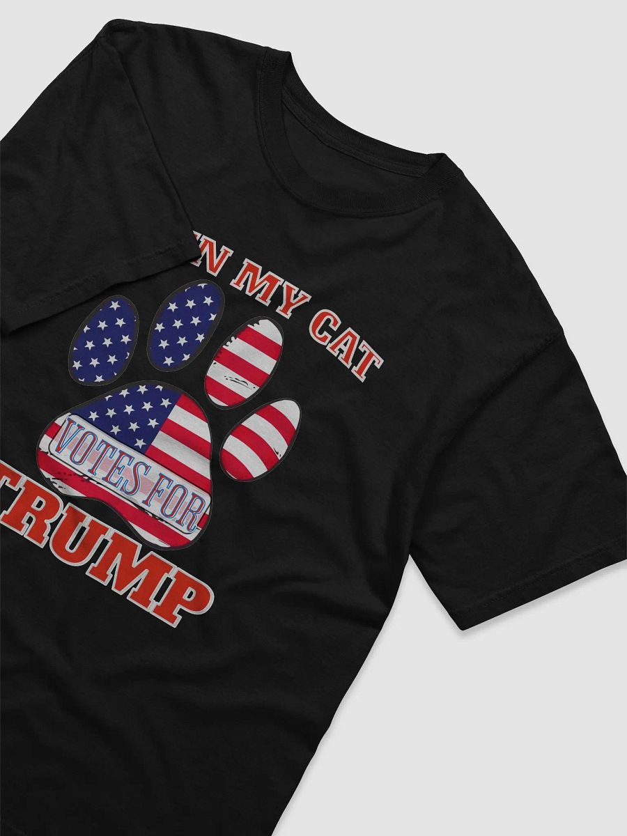 Patriotic Cat Voting Humor Tee product image (3)