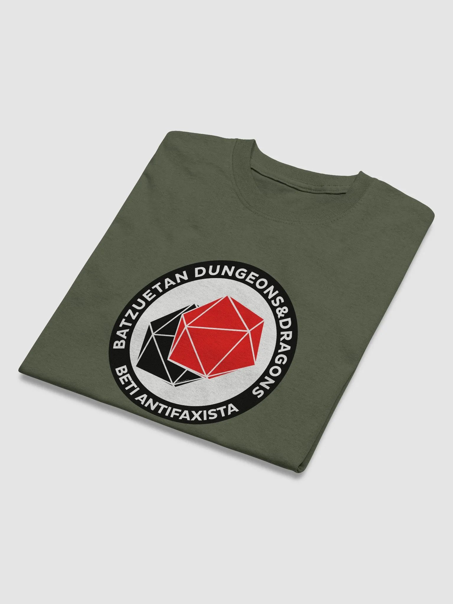D&D Antifa Euskera 1 - Samarreta product image (2)