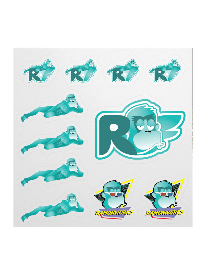 Ramonly Fans Sticker Sheet product image (1)