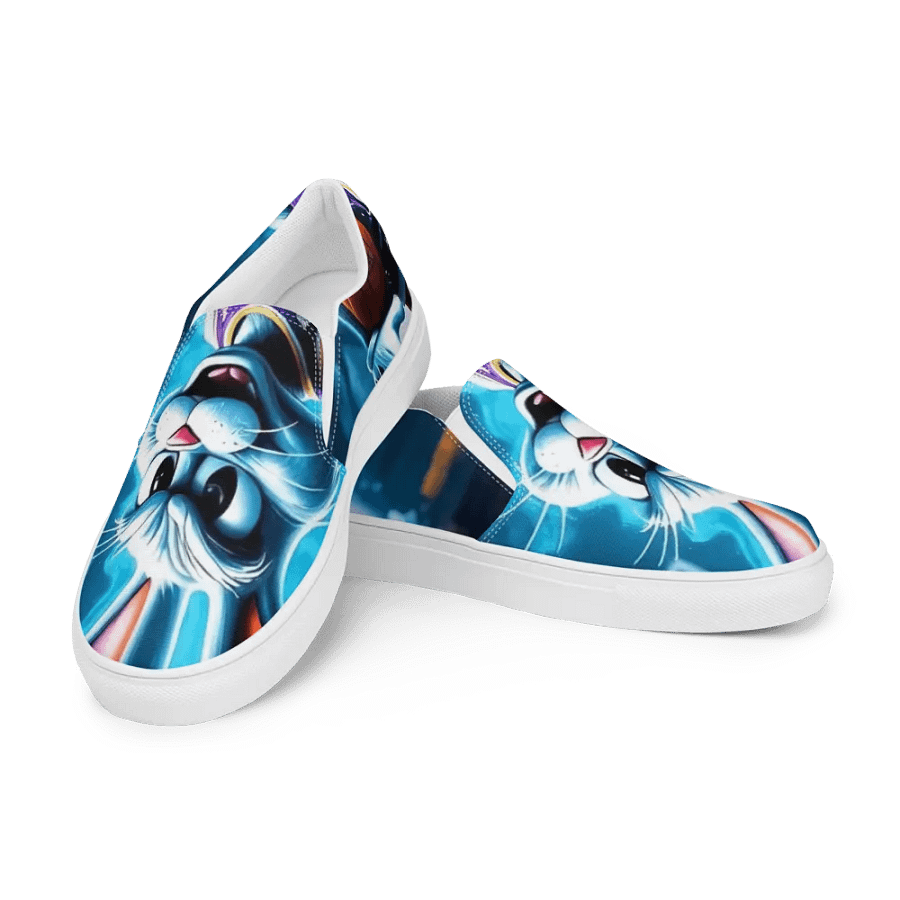 Lakers Bunny Men's Slip-Ons product image (4)