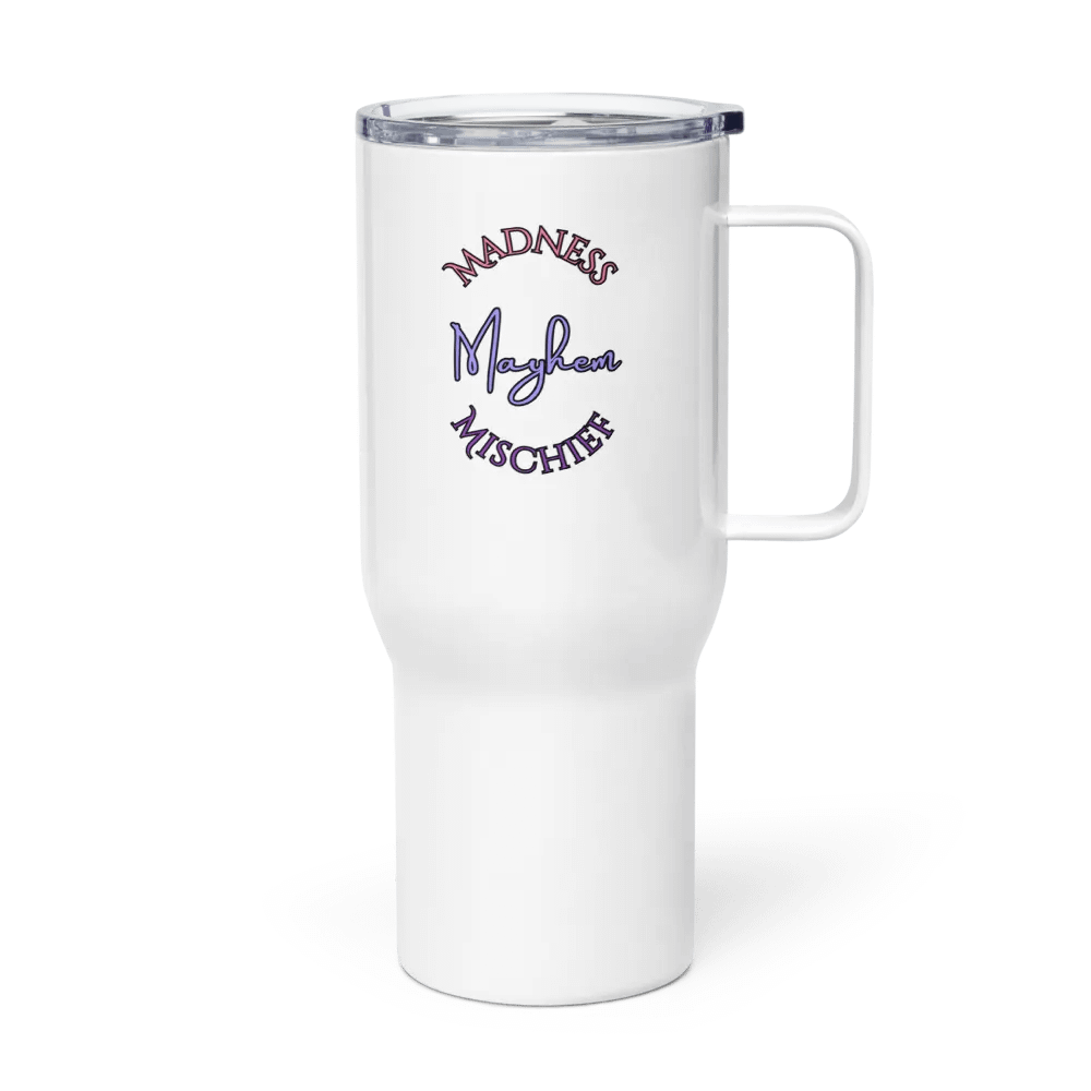Madness/Mischief/Mayhem Travel Mug product image (3)