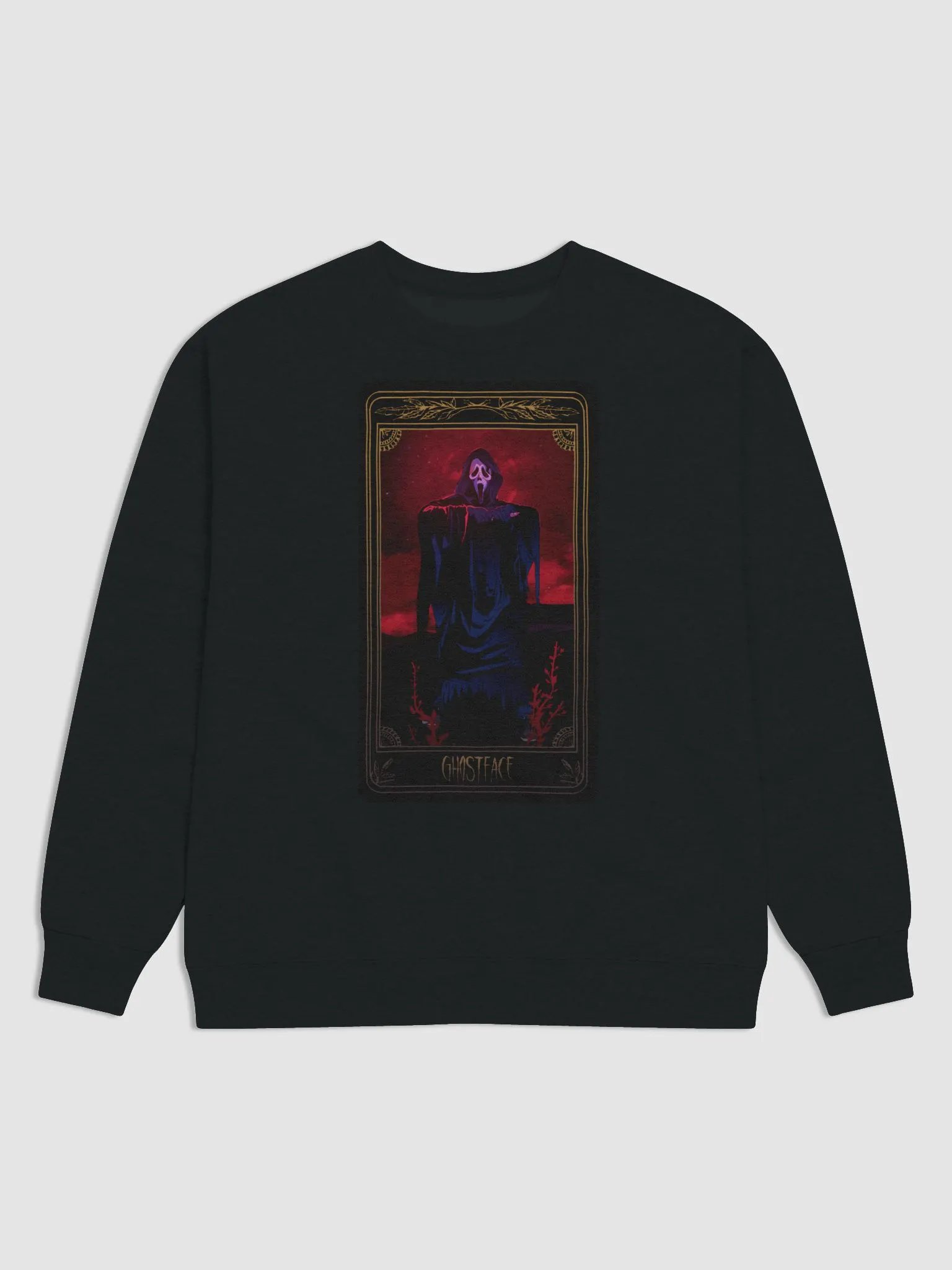 Ghostface Tarot Card Sweatshirt product image (1)