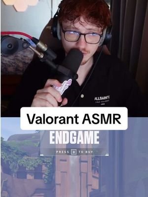 Valo and ASMR not a good mix 😅 #valorant #valorantclip #asmr 