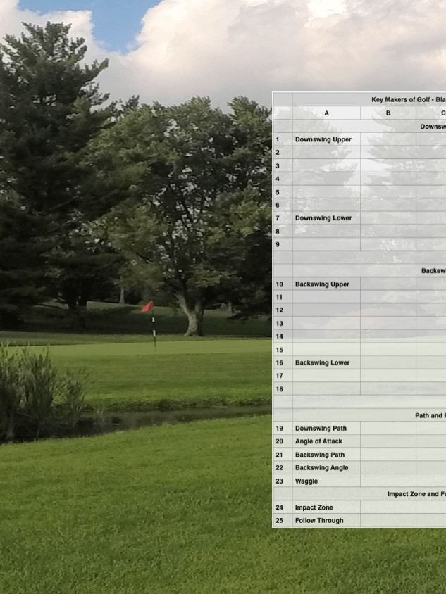 Key Makers of Golf - BLANK Master Key 2025 product image (1)