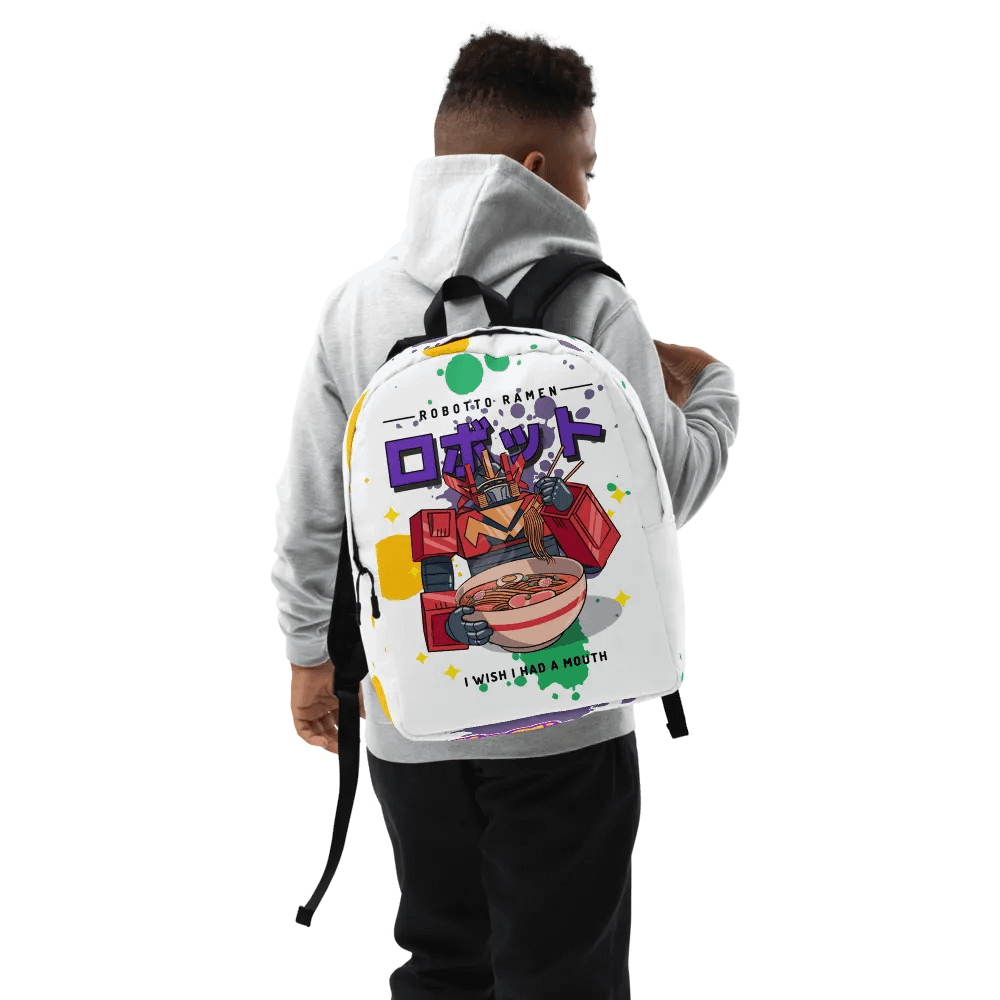Mr.Gliscor kid's backpack ROBOTTO RAMEN product image (9)