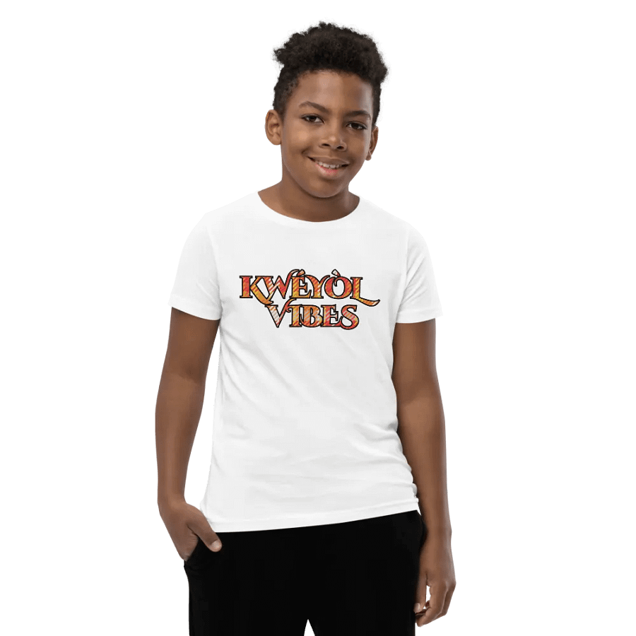 Vibrant KWÉYÒL VIBES Youth T-Shirt product image (67)