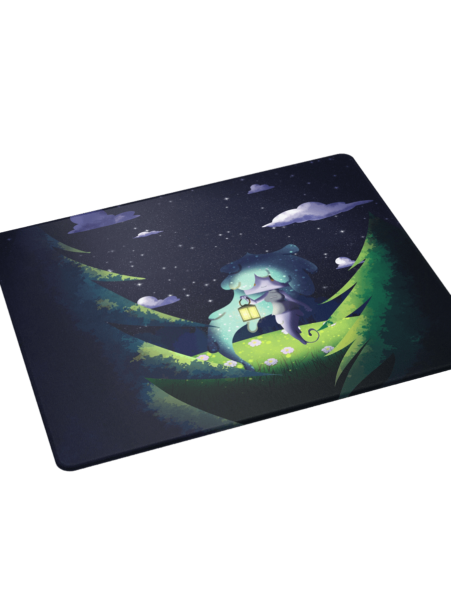 Cute Chibi Ghost Gaming Mouse Pad product image (7)