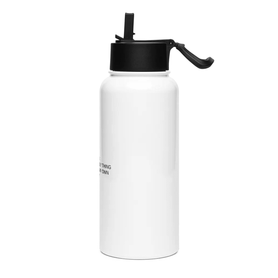 Running from anxiety Stainless Steel Water Bottle product image (3)