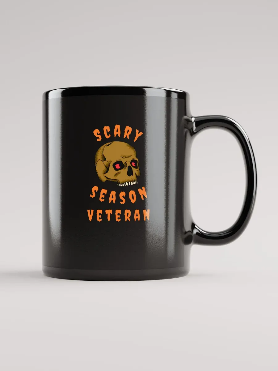 Scary Season Veteran Black Mug product image (1)