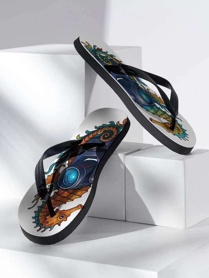 Theatrically Jerry: "Sea Horse Movers" Moving Head Light Flip-Flops product image (1)