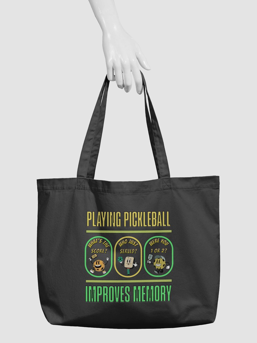 Playing Pickleball Improves Memory Tote product image (3)