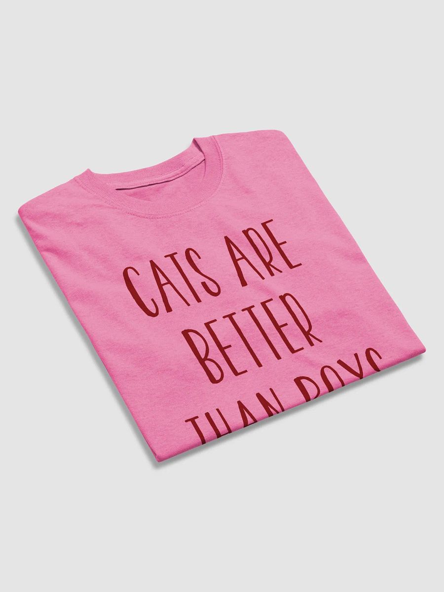 Cats are better than boys - shirt product image (30)