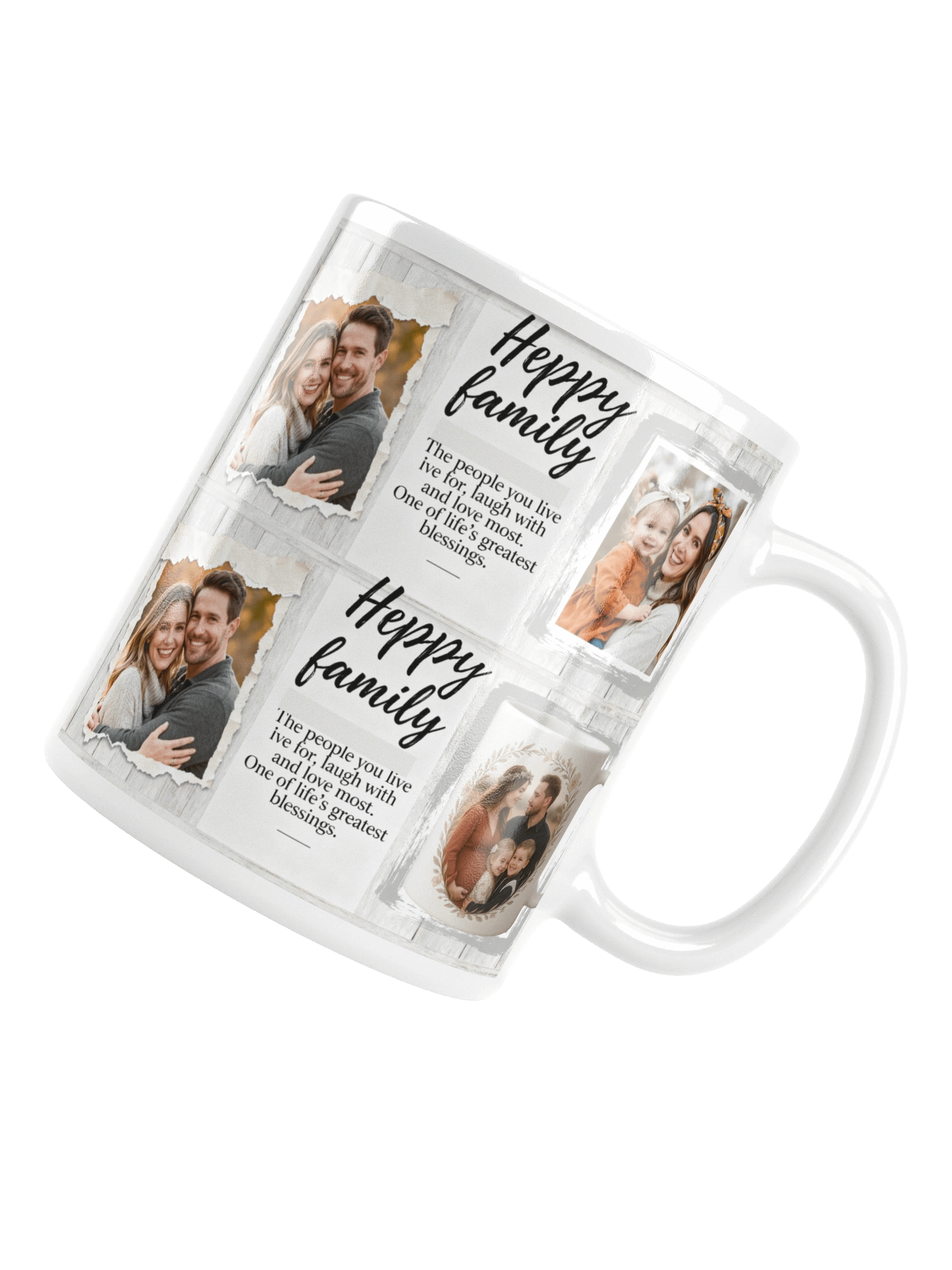 Modern Coffee Mug Photo Family Collage product image (15)