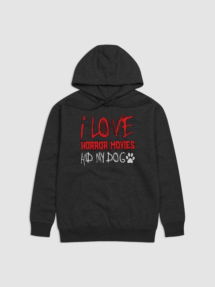I Love Horror Movies And My Dog Hoodie product image (1)