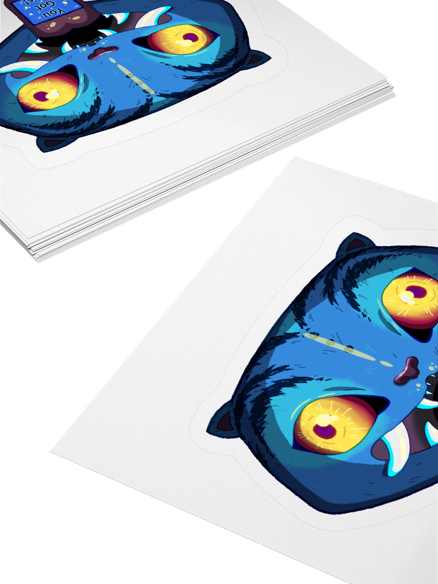 Derpy Tiger Stickers product image (11)