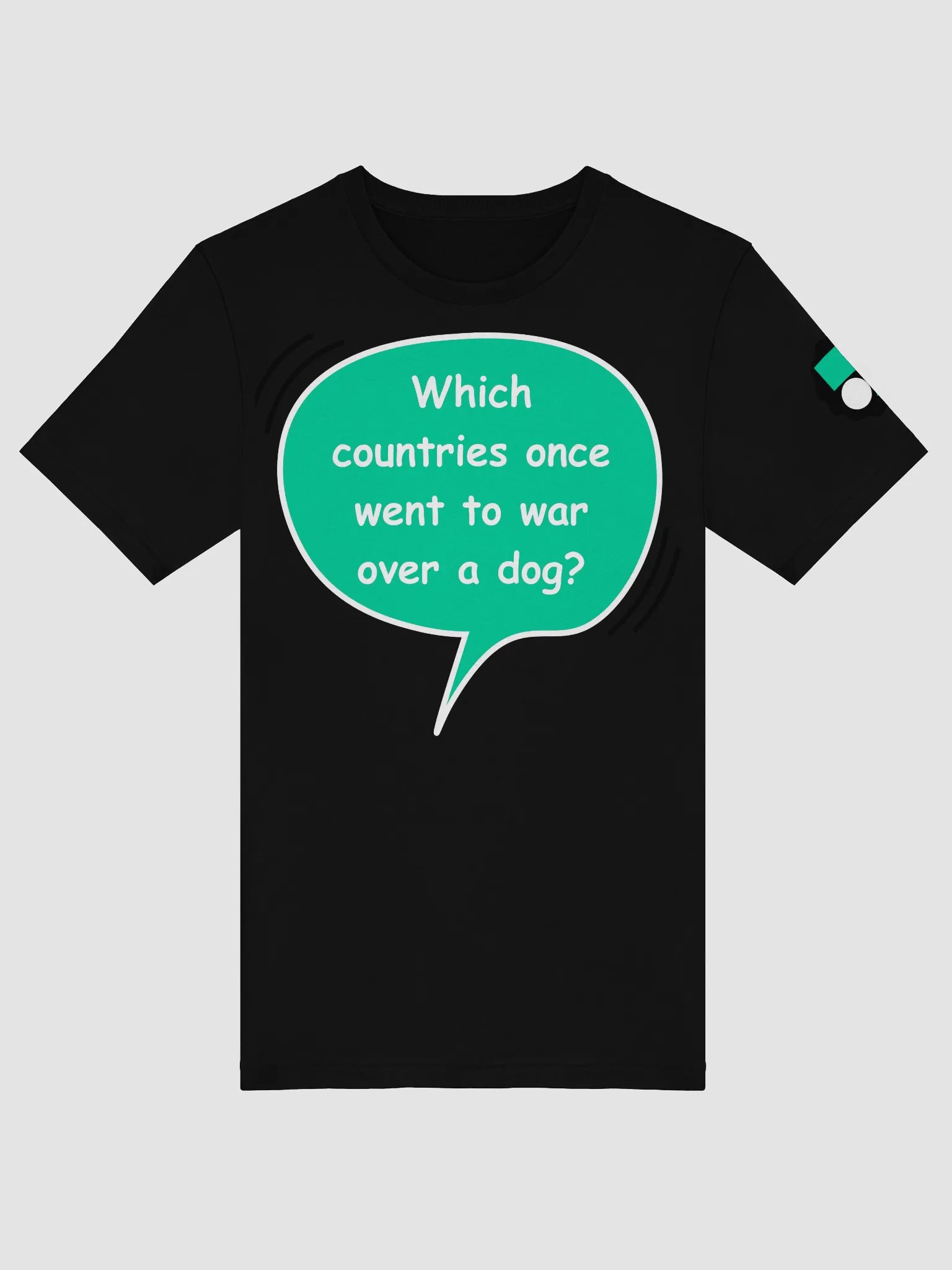Trivia Tee: The War over a Dog product image (1)
