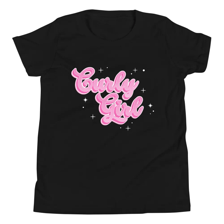 Barbie Pink Curly Girl Tee (kids) product image (3)
