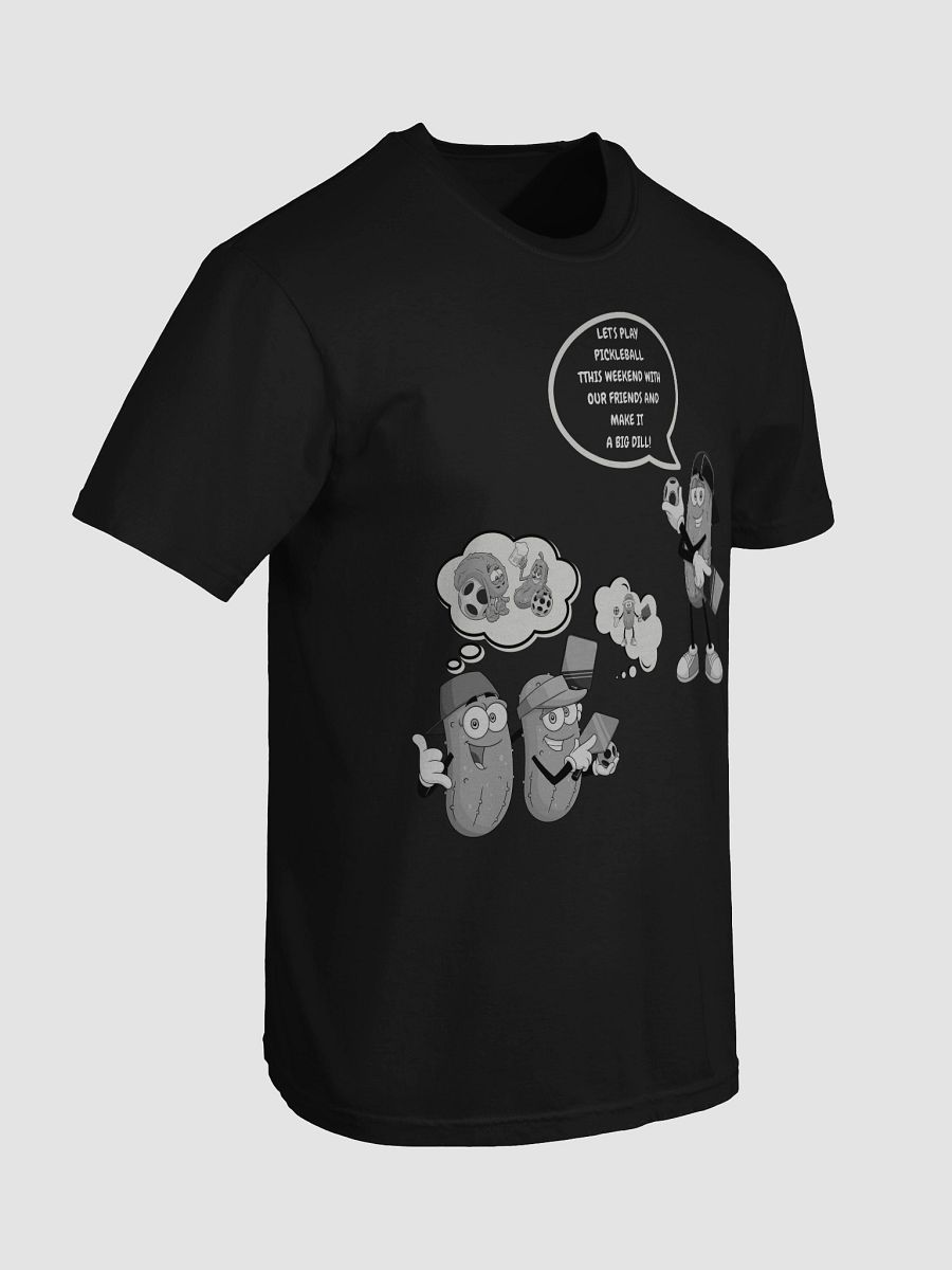 Pickleball Make It A Big Dill Heavy Cotton T-Shirt product image (90)