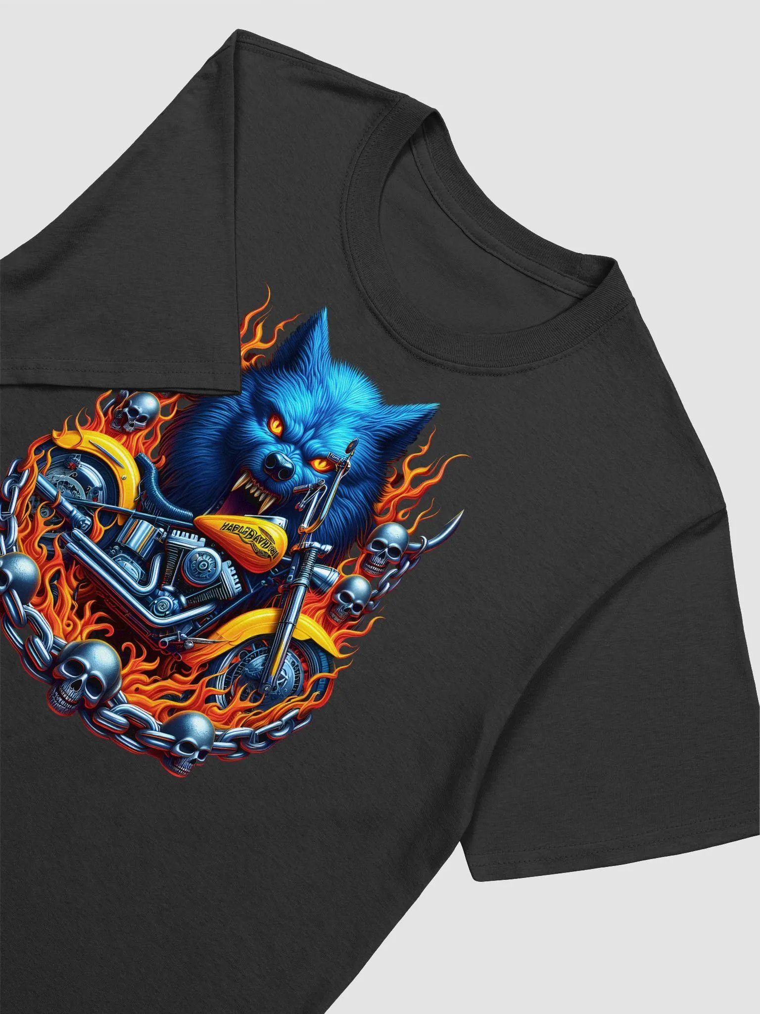 Raging Wolf Harley-Davidson T-Shirt #35 product image (3)