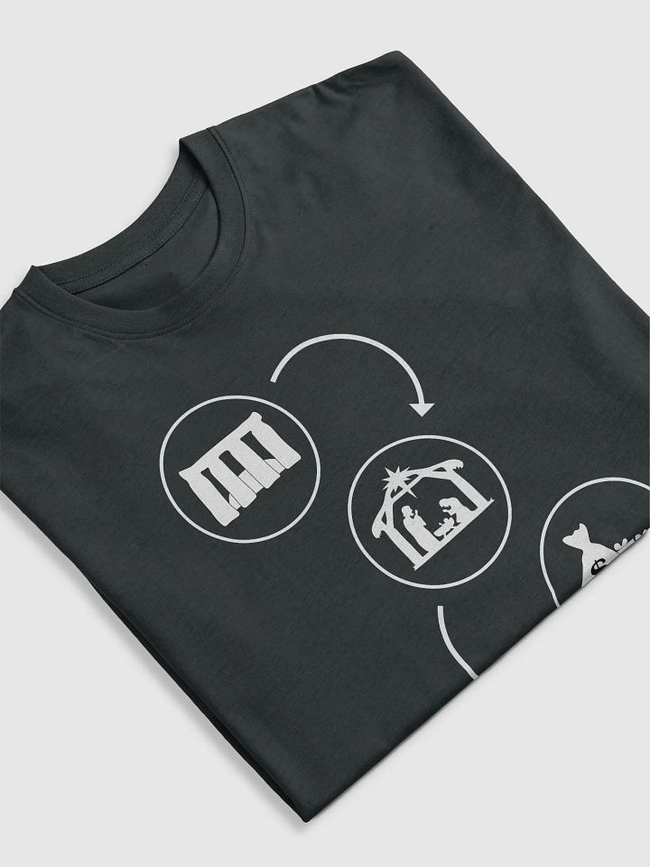 The Evolution of Christmas - Cotton Heritage Men's Premium Heavyweight Tee product image (1)